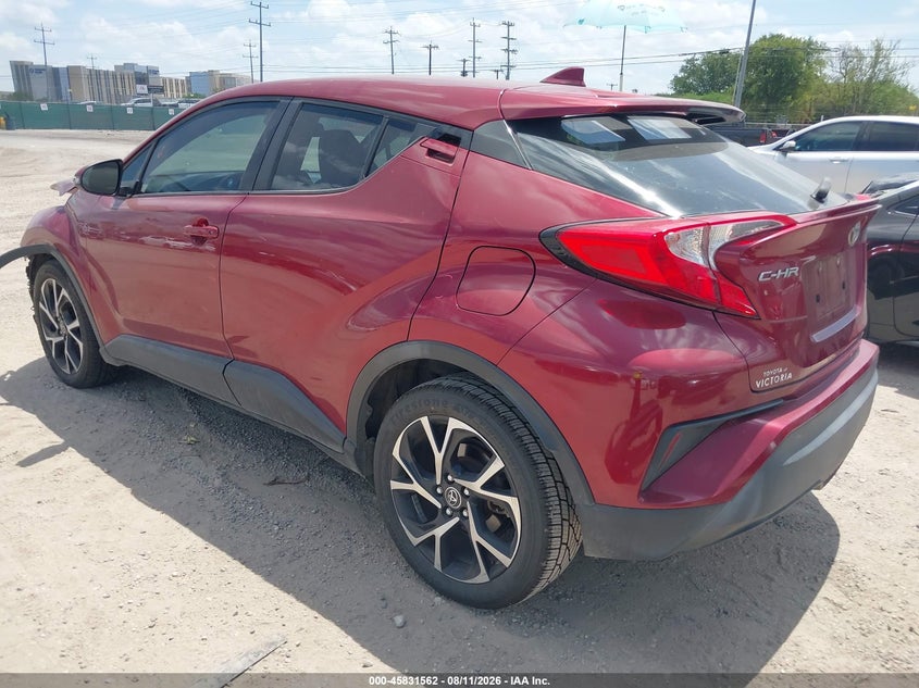 Vin: nmtkhmbx1jr052608, lot: 46330463, toyota c-hr xle premium 20183