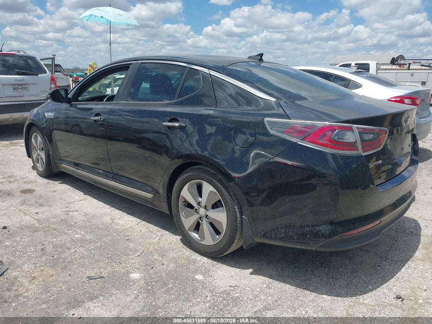 2015 KIA OPTIMA HYBRID auction photo 3