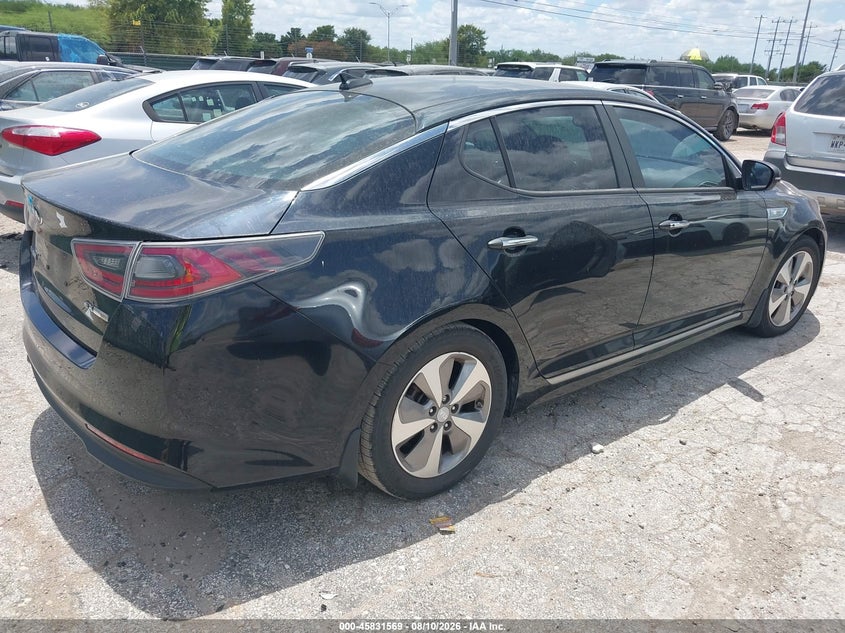 2015 KIA OPTIMA HYBRID auction photo 4