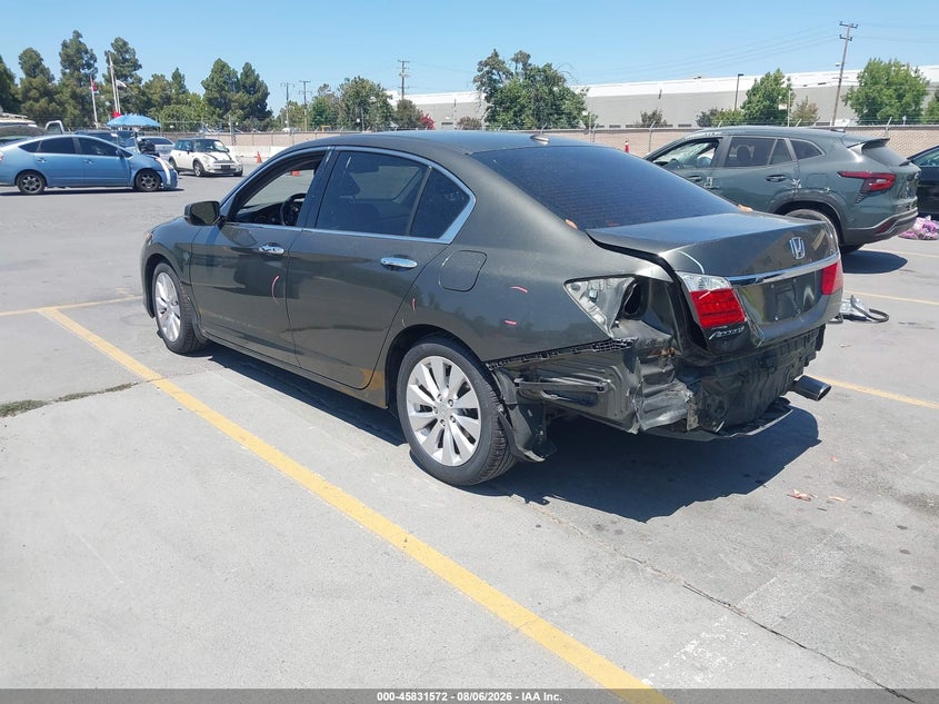 Vin: 1hgcr2f89da034399, lot: 46330474, honda accord ex-l 20133