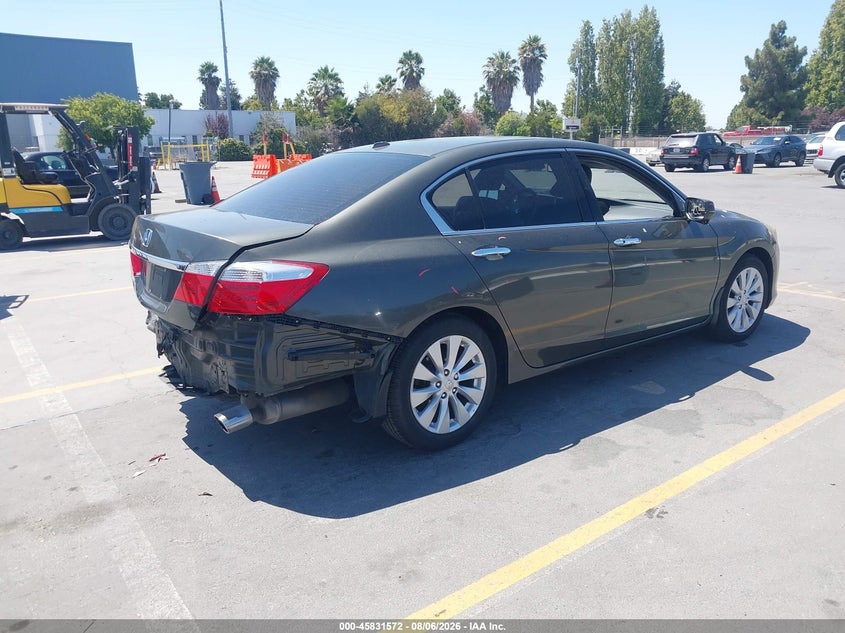 Vin: 1hgcr2f89da034399, lot: 46330474, honda accord ex-l 20134