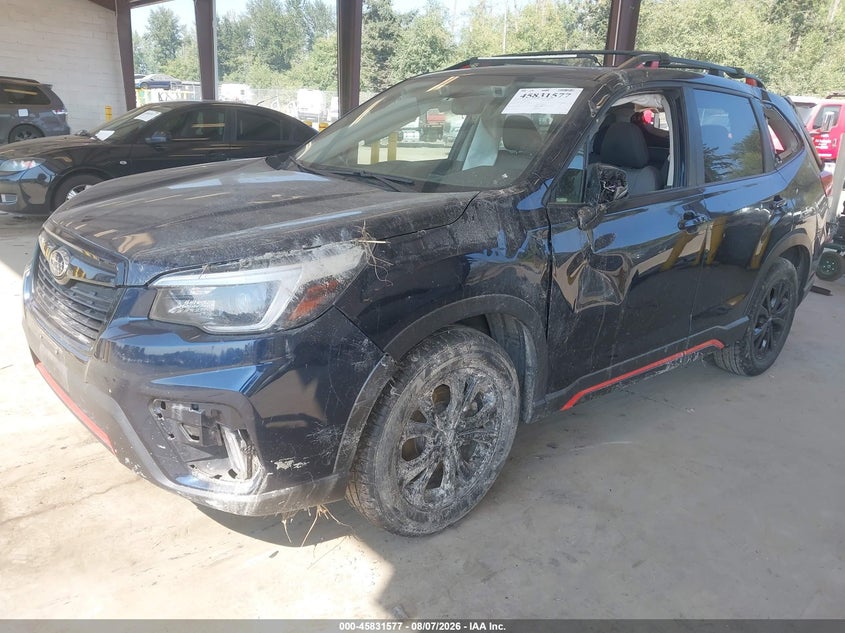 Vin: jf2skarc8mh543661, lot: 46330478, subaru forester sport 20212