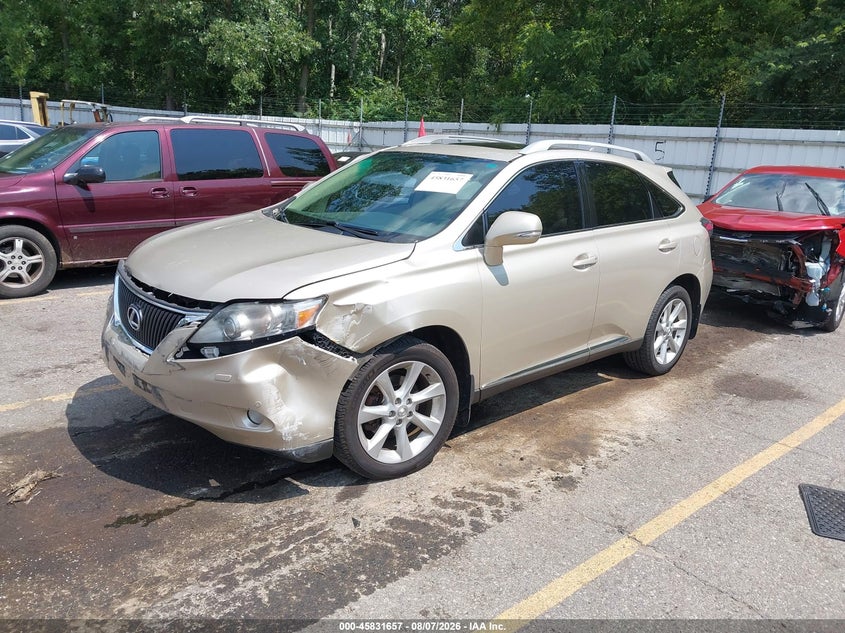 Vin: 2t2bk1ba5cc124091, lot: 46330558, lexus rx 350 20122