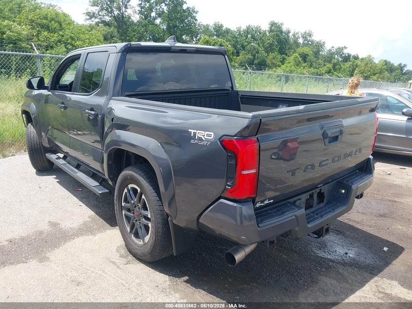 Vin: 3tmkb5fn1rm004815, lot: 46330563, toyota tacoma trd sport 20243