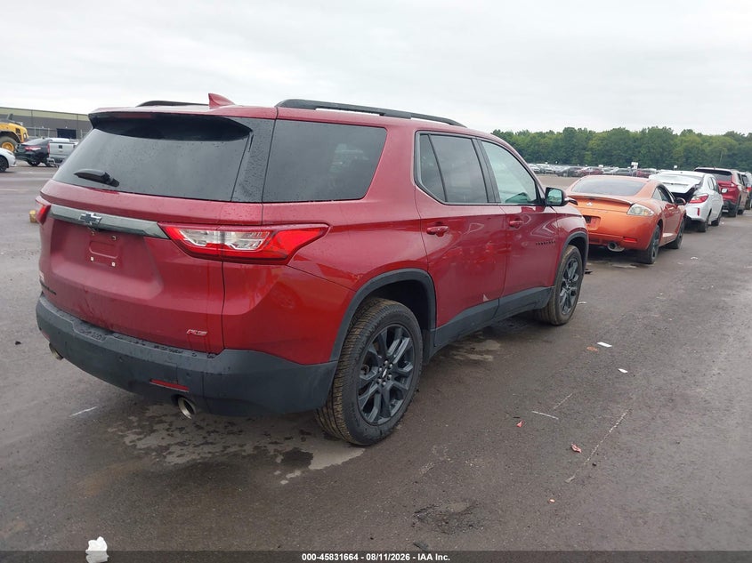 Vin: 1gnevjkw7lj271707, lot: 46330565, chevrolet traverse awd rs 20204