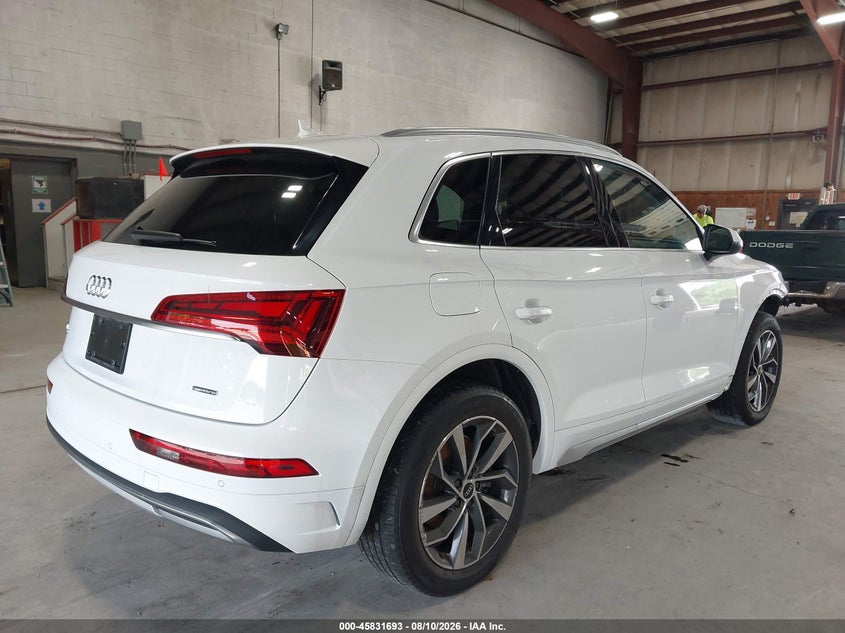 Vin: wa1baafy3m2065096, lot: 46330594, audi q5 premium plus 45 tfsi quattro s tronic 20214