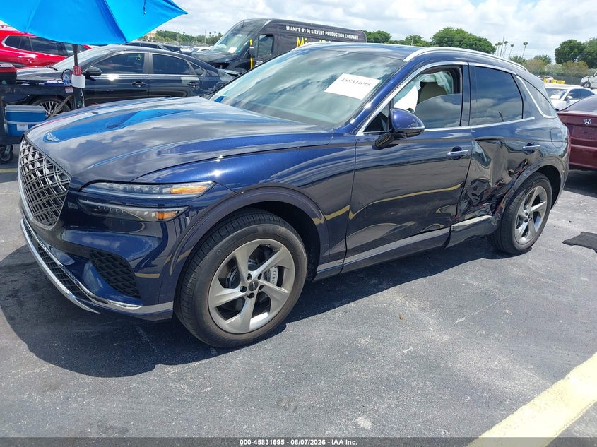 Vin: 5nmmadtb2th067268, lot: 46330596, genesis gv70 2.5t select 20262