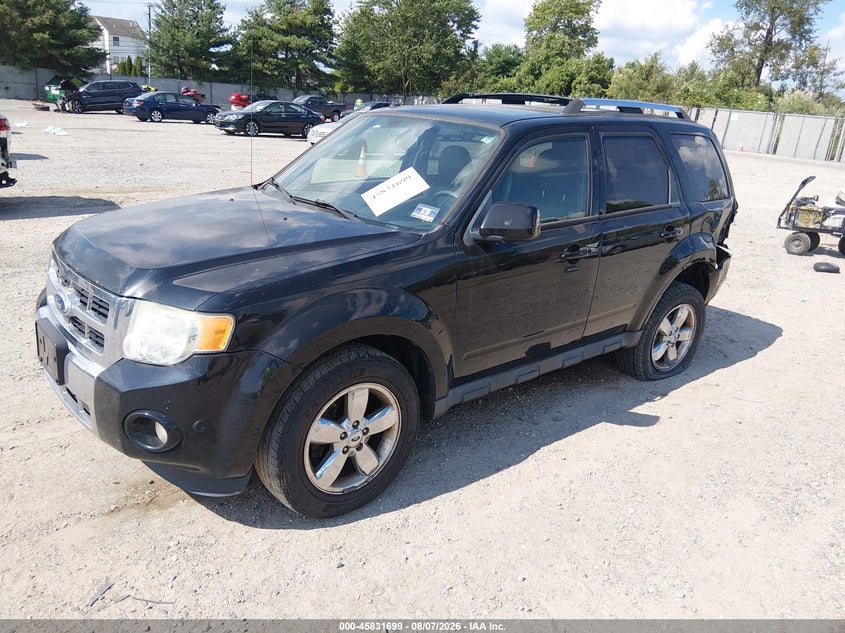 Vin: 1fmcu9eg5ckb86957, lot: 46330600, ford escape limited 20122