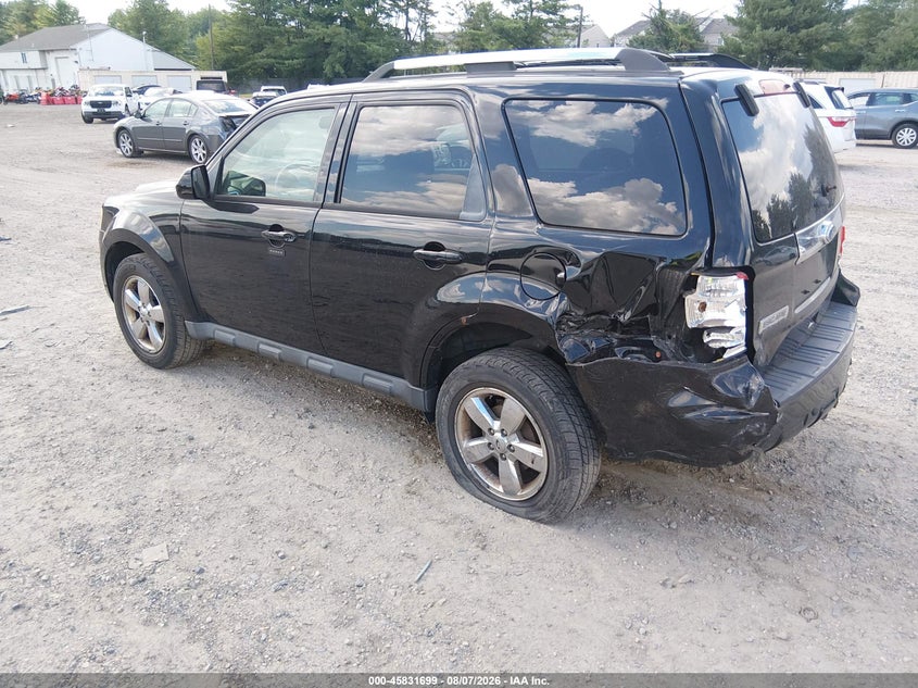Vin: 1fmcu9eg5ckb86957, lot: 46330600, ford escape limited 20123