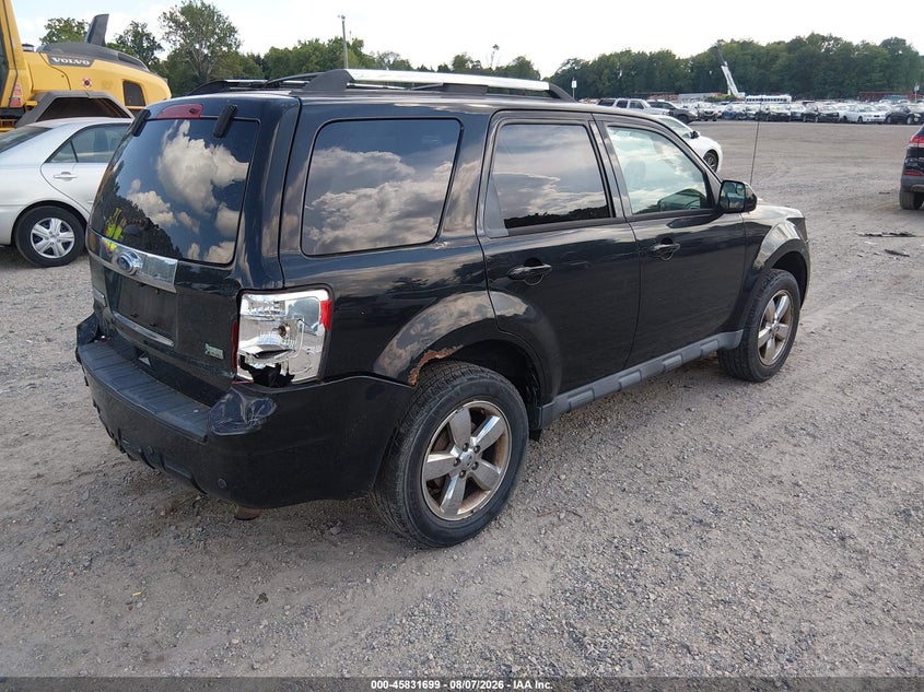 Vin: 1fmcu9eg5ckb86957, lot: 46330600, ford escape limited 20124