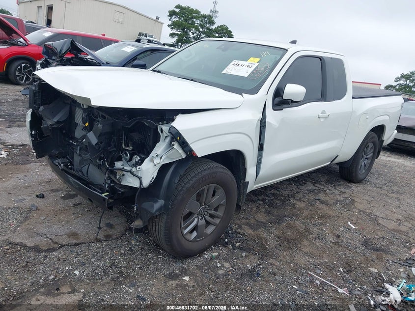 Vin: 1n6ed1cl4sn617250, lot: 46330603, nissan frontier king cab sv 4x2 20252