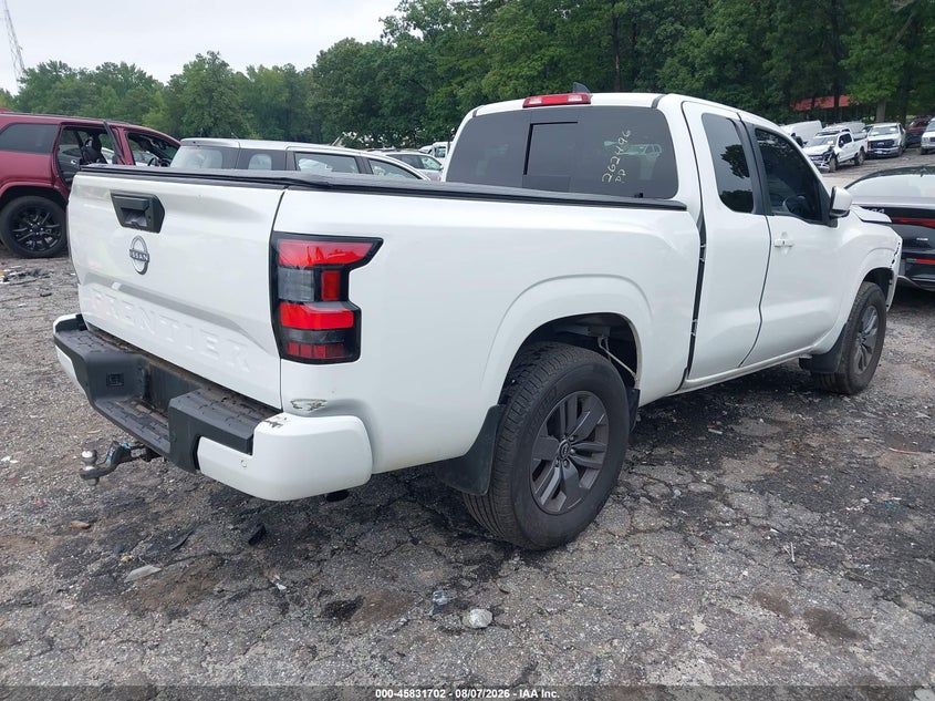 Vin: 1n6ed1cl4sn617250, lot: 46330603, nissan frontier king cab sv 4x2 20254