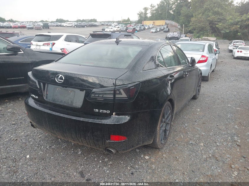 2008 LEXUS IS 250 auction photo 4