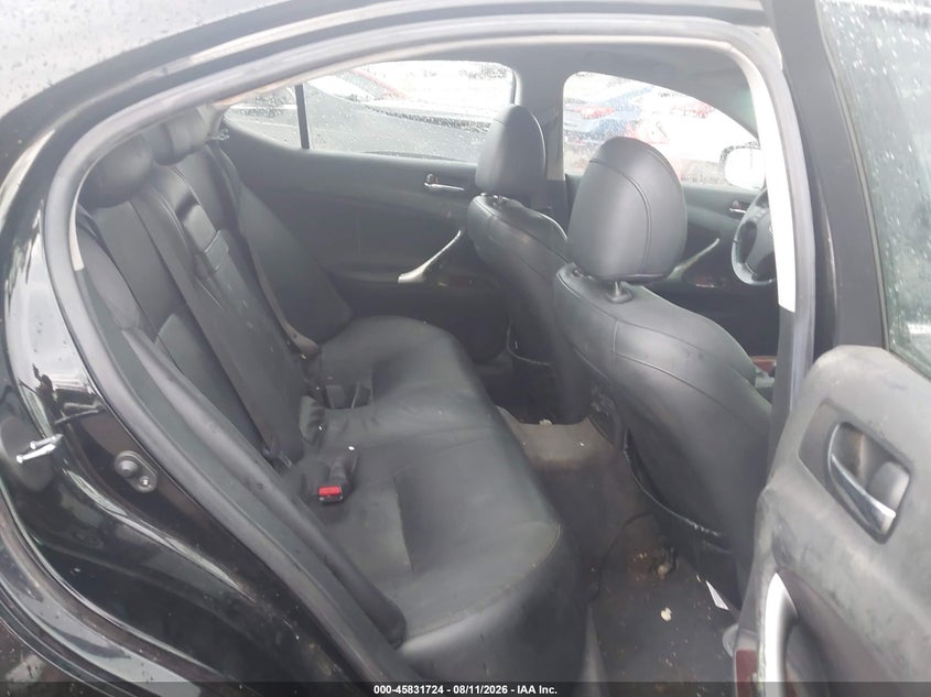 2008 LEXUS IS 250 auction photo 8