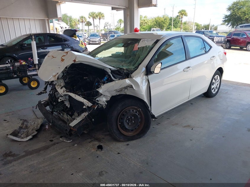 2017 TOYOTA COROLLA auction photo 2