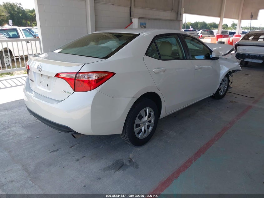 2017 TOYOTA COROLLA auction photo 4