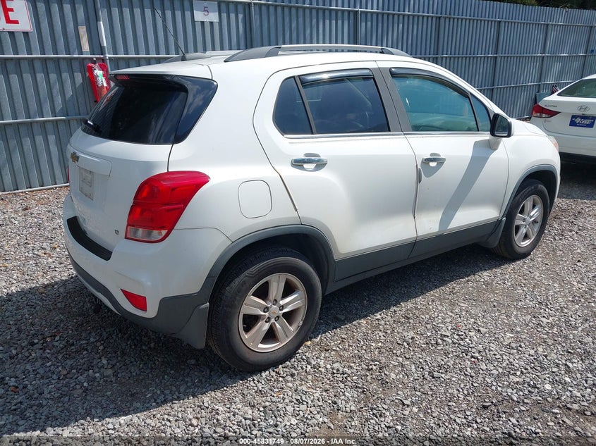 Vin: kl7cjpsb5hb211211, lot: 46330650, chevrolet trax lt 20174