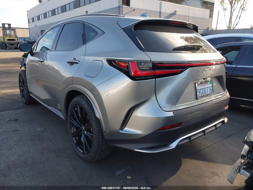 Vin: jtjkkcfz2r2023479, lot: 46330668, lexus nx 450h+ f sport handling 20243