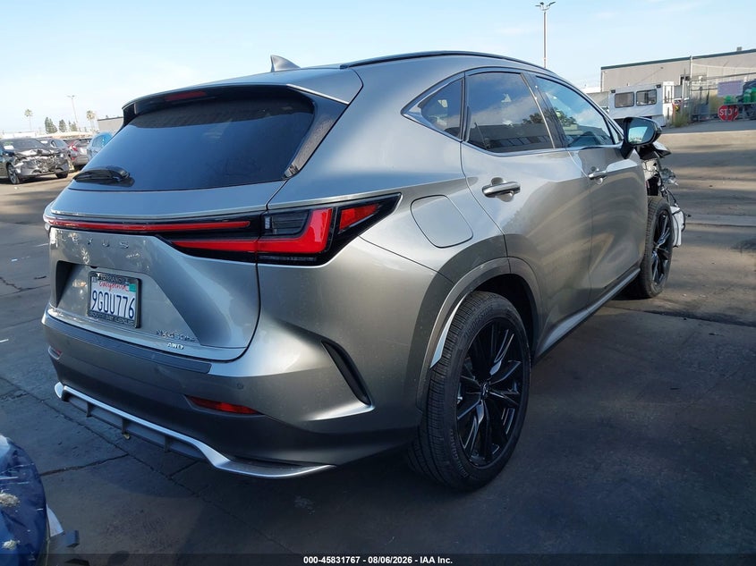 Vin: jtjkkcfz2r2023479, lot: 46330668, lexus nx 450h+ f sport handling 20244