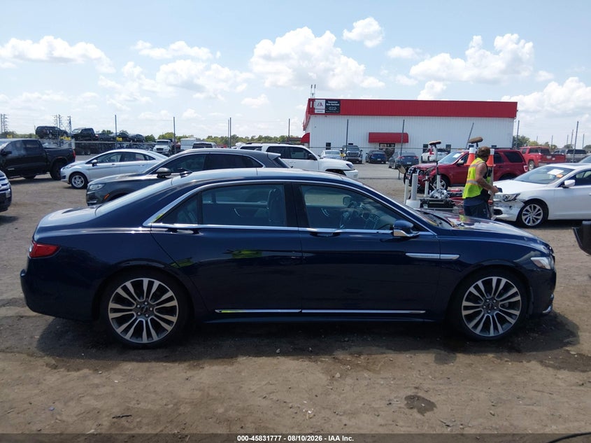 LINCOLN CONTINENTAL 2019 VIN 1LN6L9NC4K5605911