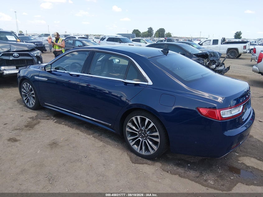 LINCOLN CONTINENTAL 2019 VIN 1LN6L9NC4K5605911