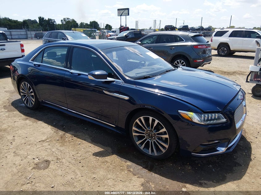 2019 LINCOLN CONTINENTAL auction photo 1