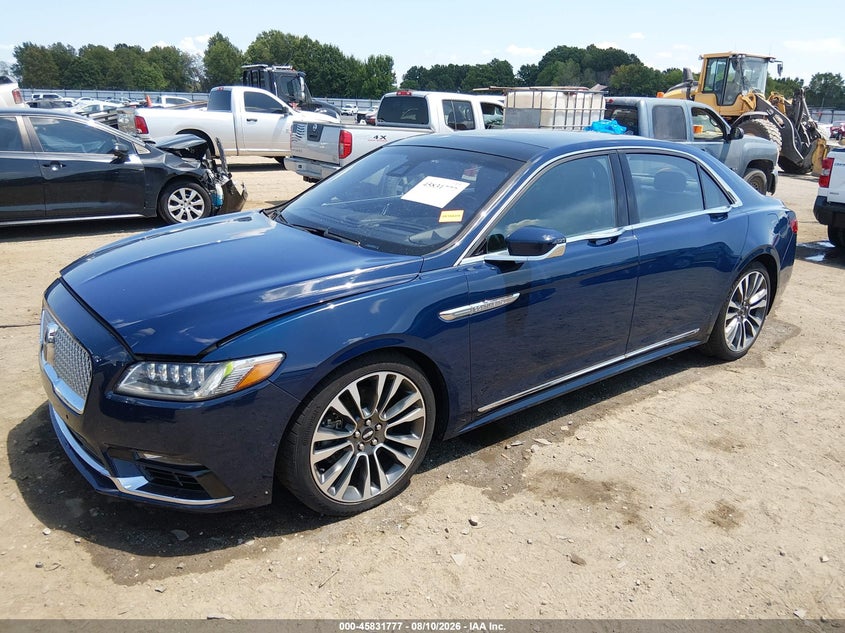 2019 LINCOLN CONTINENTAL auction photo 2