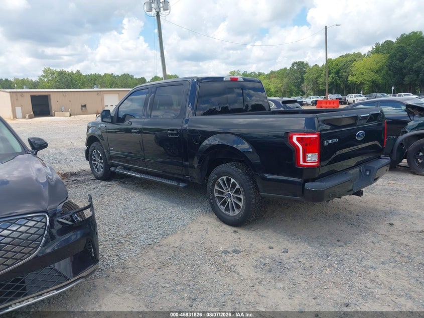 Vin: 1ftew1cg8gfc71429, lot: 46330727, ford f-150 xlt 20163