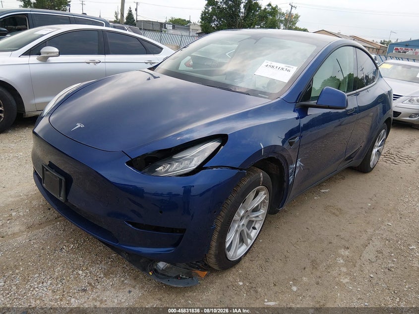 Vin: 5yjygdee7lf031066, lot: 46330737, tesla model y long range dual motor all-wheel drive 20202