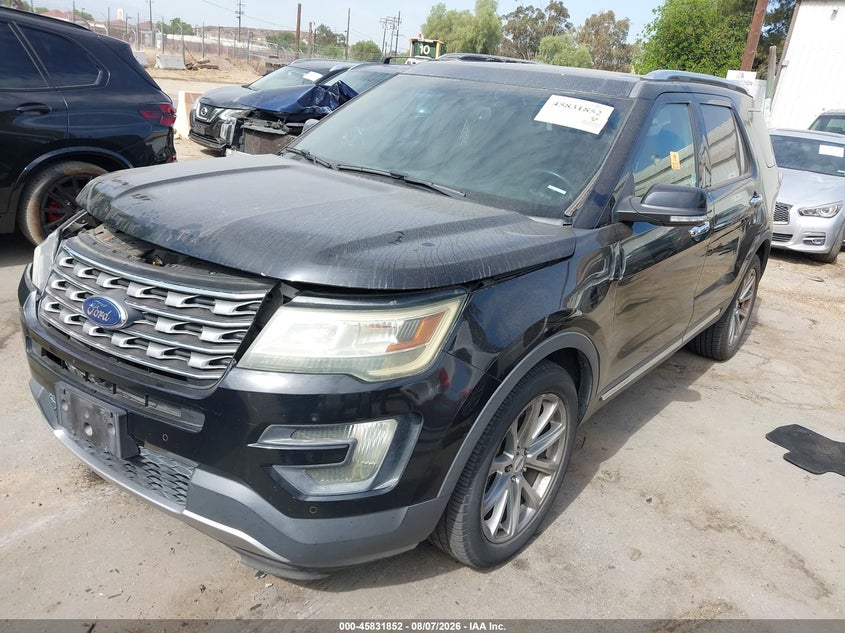 Vin: 1fm5k7f85gga27178, lot: 46330753, ford explorer limited 20162
