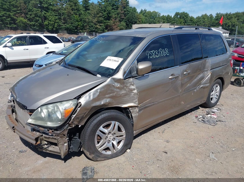 HONDA ODYSSEY 2007 VIN 5FNRL38417B125009