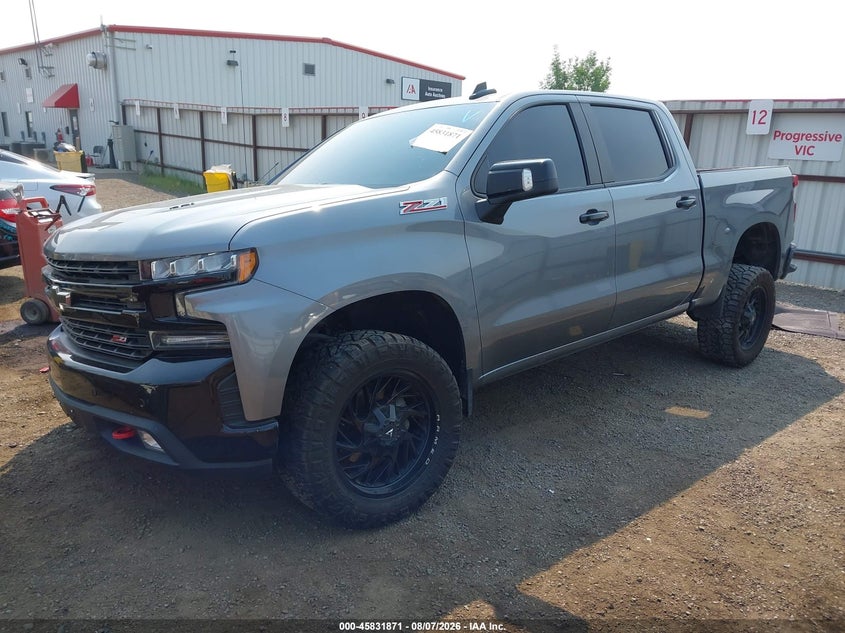 Vin: 1gcpyfel4nz219978, lot: 46330772, chevrolet silverado 1500 ltd lt trail boss 20222