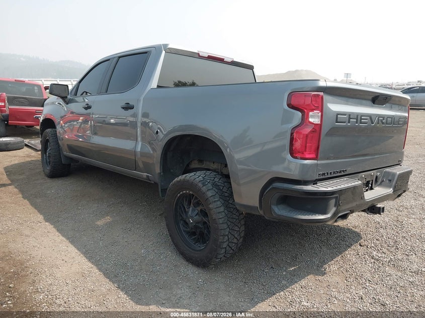 Vin: 1gcpyfel4nz219978, lot: 46330772, chevrolet silverado 1500 ltd lt trail boss 20223
