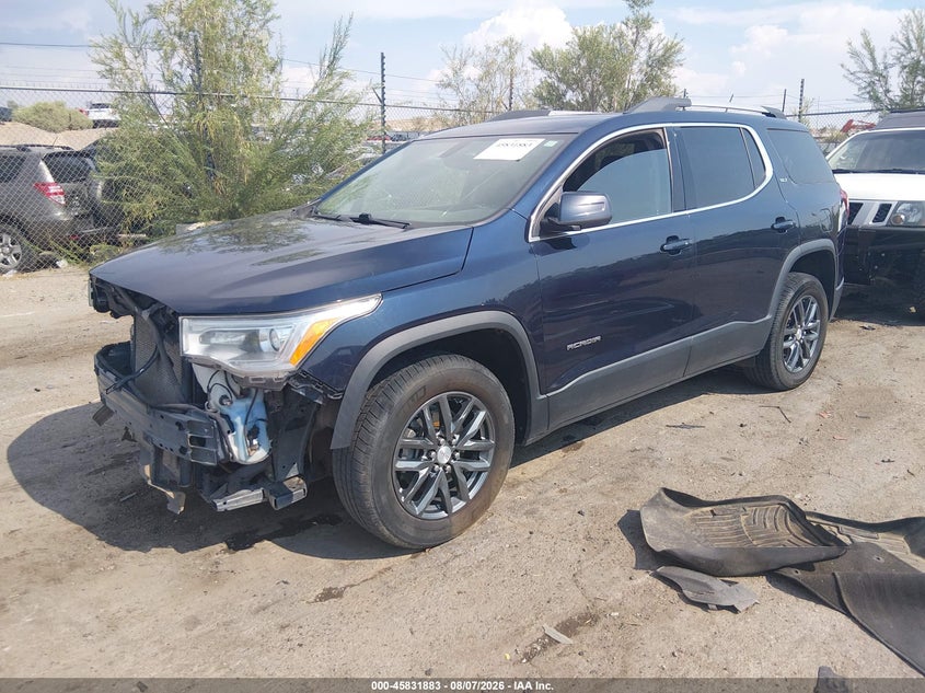 Vin: 1gkknuls8hz211733, lot: 46330783, gmc acadia slt-1 20172