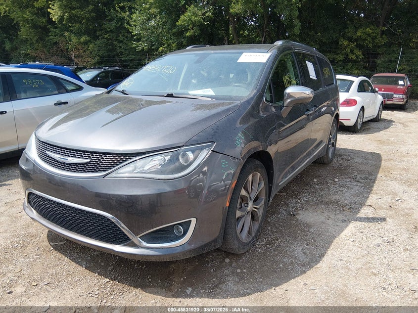 Vin: 2c4rc1gg1jr186887, lot: 46330820, chrysler pacifica limited 20182