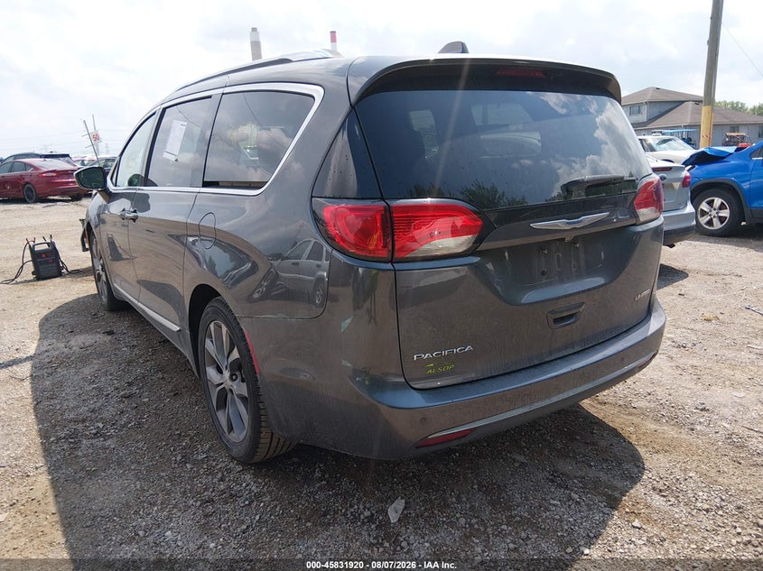 Vin: 2c4rc1gg1jr186887, lot: 46330820, chrysler pacifica limited 20183