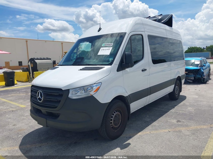 Vin: w1z4kfhy2tt612784, lot: 46330846, mercedes-benz sprinter 2500 standard roof 4-cyl diesel 20262