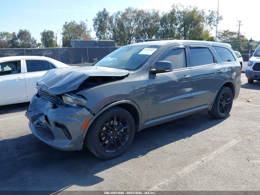 Vin: 1c4rdjdg5mc636748, lot: 46330885, dodge durango gt plus awd 20212