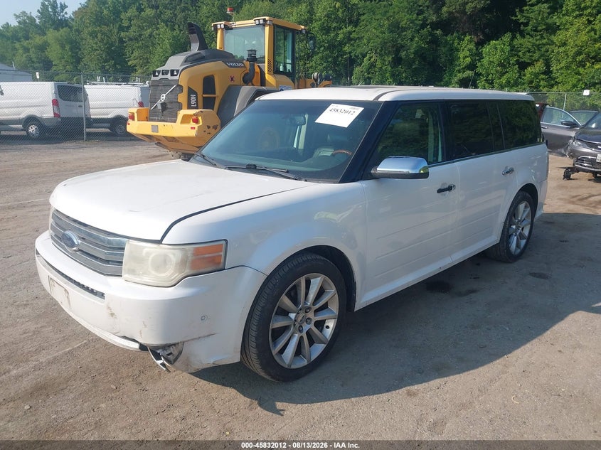 Vin: 2fmhk6dt9aba54106, lot: 46330913, ford flex limited 20102