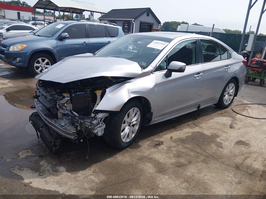 2017 Subaru Legacy, Пошкодження двигуна, IAAI, VIN 4S3BNAH63H3014641 — фото 2