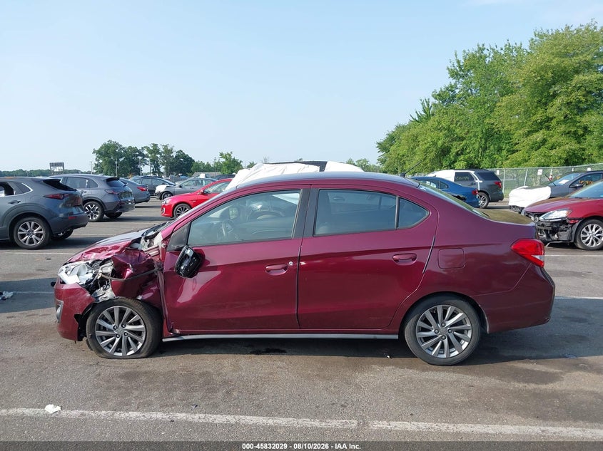 MITSUBISHI MIRAGE G4 2019 VIN ML32F3FJ0KHF15552