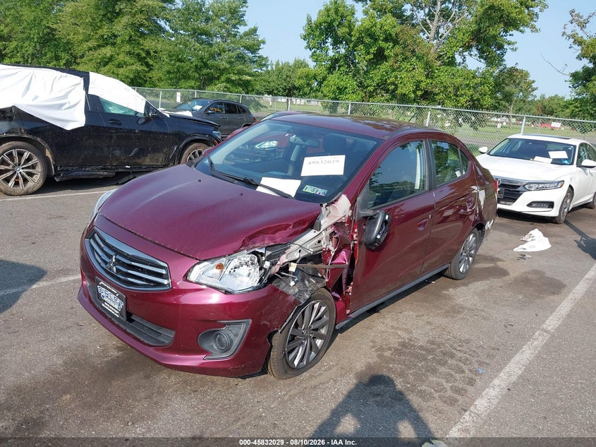 MITSUBISHI MIRAGE G4 2019 VIN ML32F3FJ0KHF15552