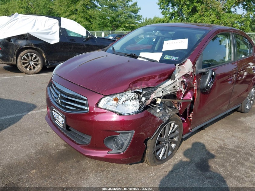 MITSUBISHI MIRAGE G4 2019 VIN ML32F3FJ0KHF15552