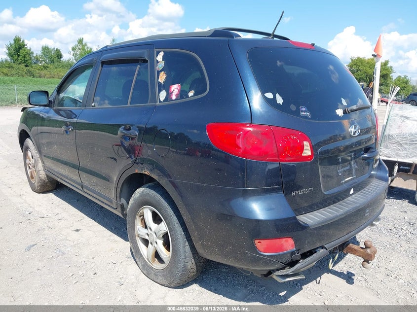 2007 HYUNDAI SANTA FE auction photo 3