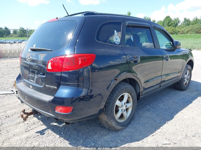 2007 HYUNDAI SANTA FE auction photo 4