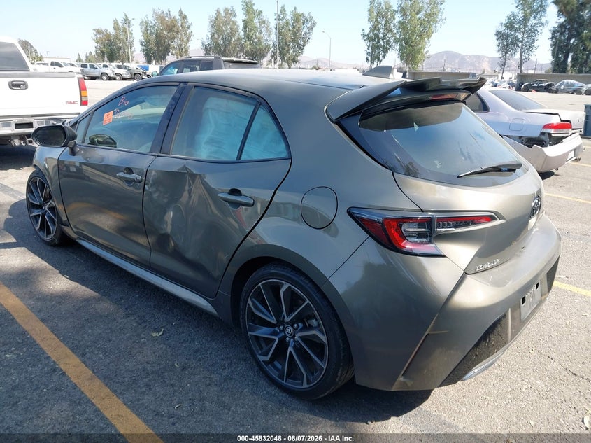 Vin: jtnk4rbe2k3036828, lot: 46330949, toyota corolla xse 20193