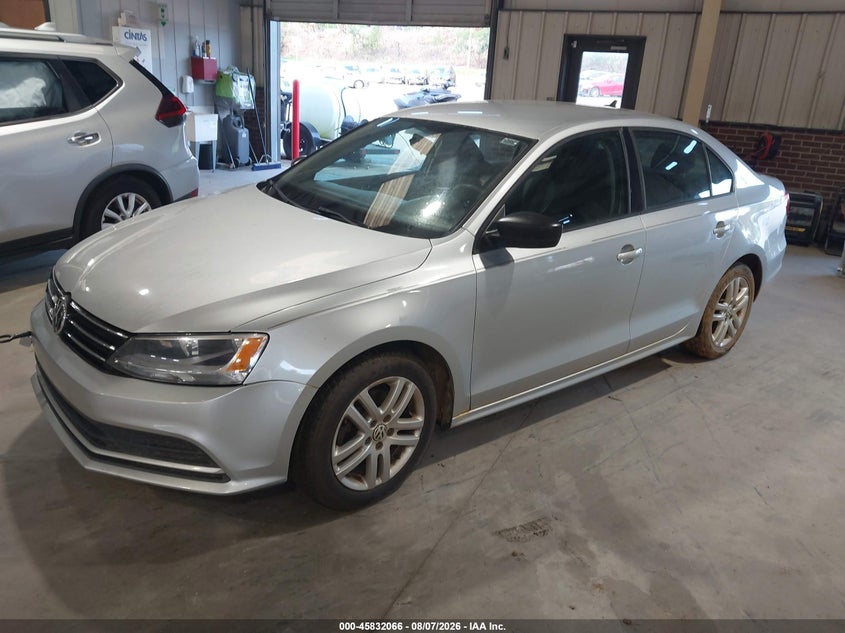 Vin: 3vw2k7aj4fm220375, lot: 46330967, volkswagen jetta 2.0l s 20152