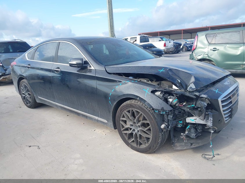 GENESIS G80 2017 VIN KMHGN4JE3HU206866