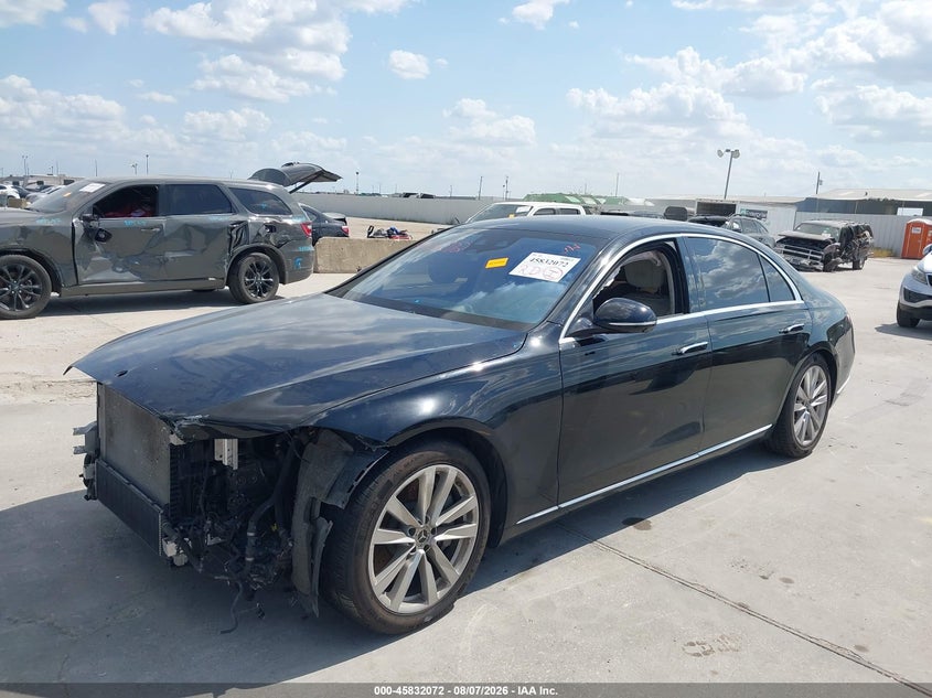 Vin: w1k6g6db8pa179127, lot: 46330973, mercedes-benz s 500 4matic 20232