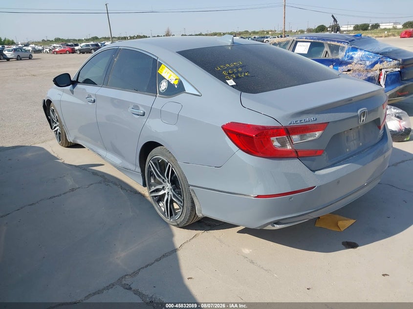 Vin: 1hgcv3f99na020403, lot: 46330990, honda accord hybrid touring 20223